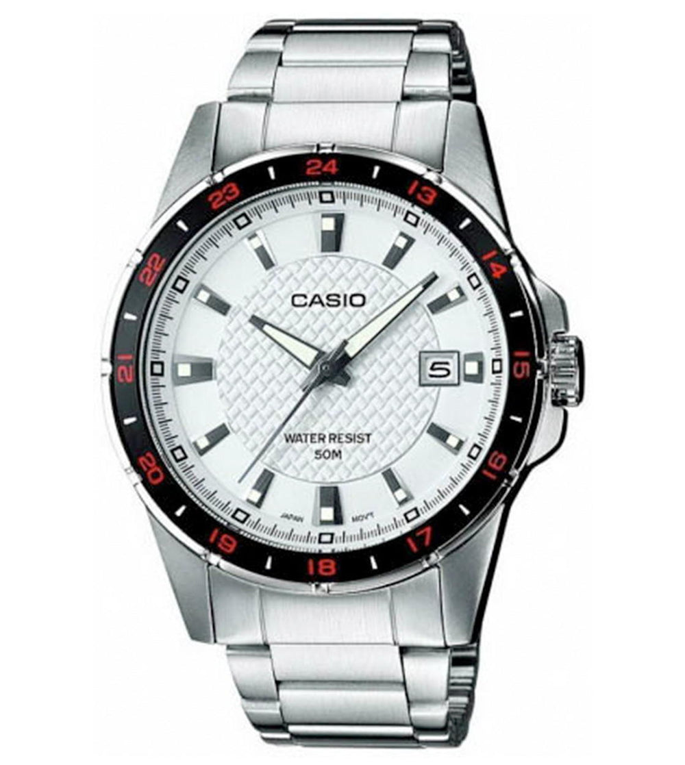 Casio Watch MTP-1290D silver/white