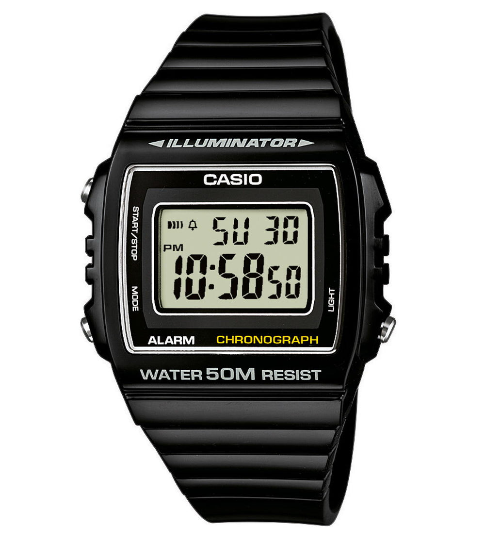 Casio Watch W-215H black/black