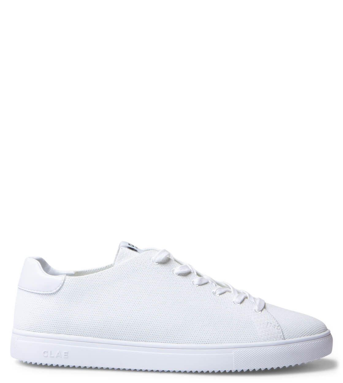 Clae Shoes Bradley white knit triple