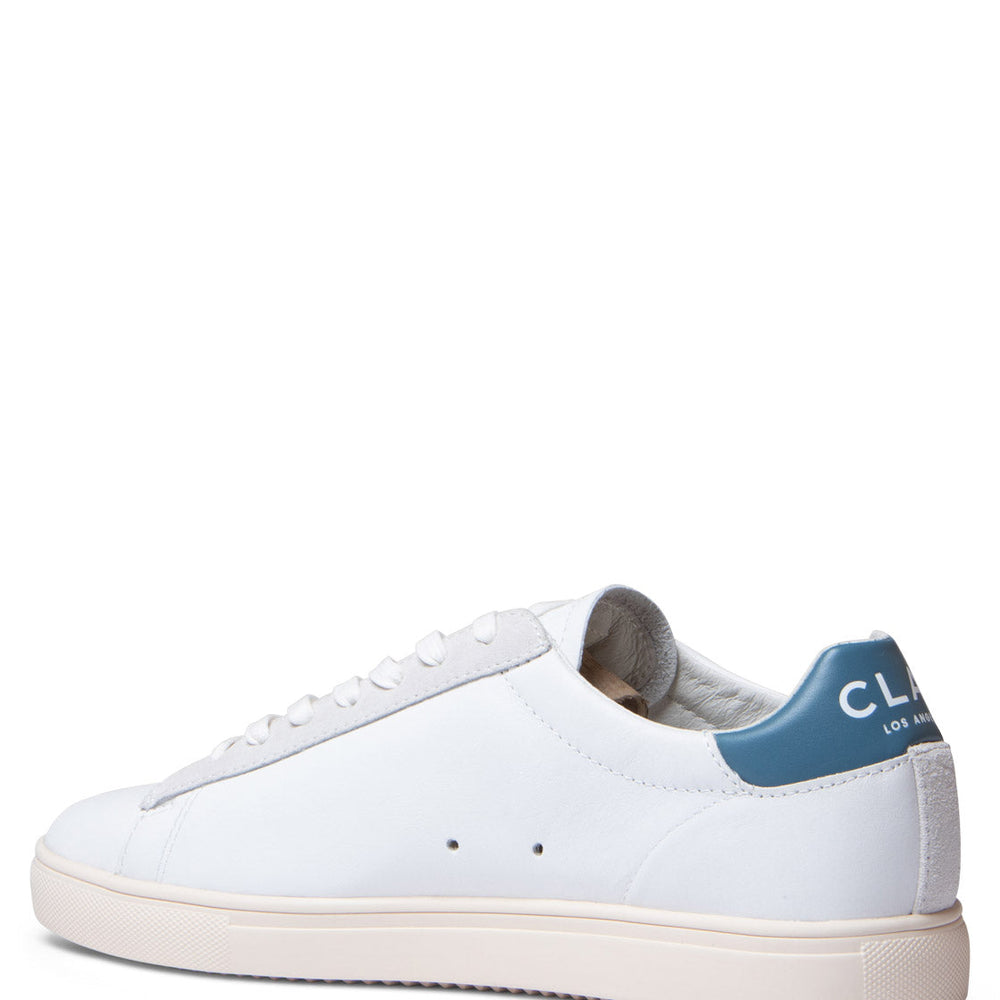 
                      
                        Clae Shoes Bradley white leather stellar blue
                      
                    