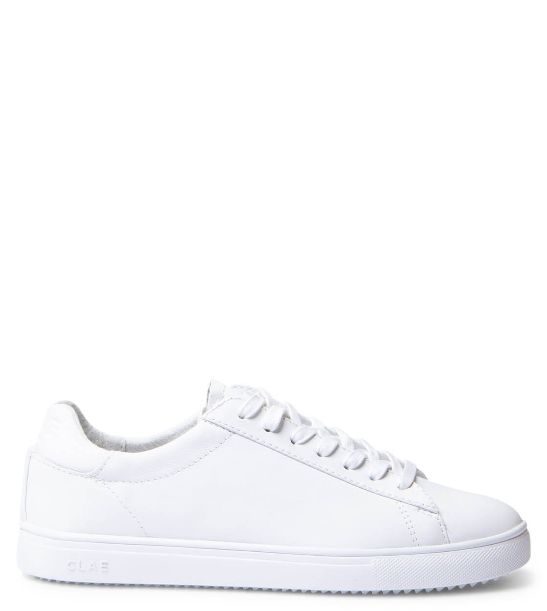 Clae Shoes Bradley white triple leather