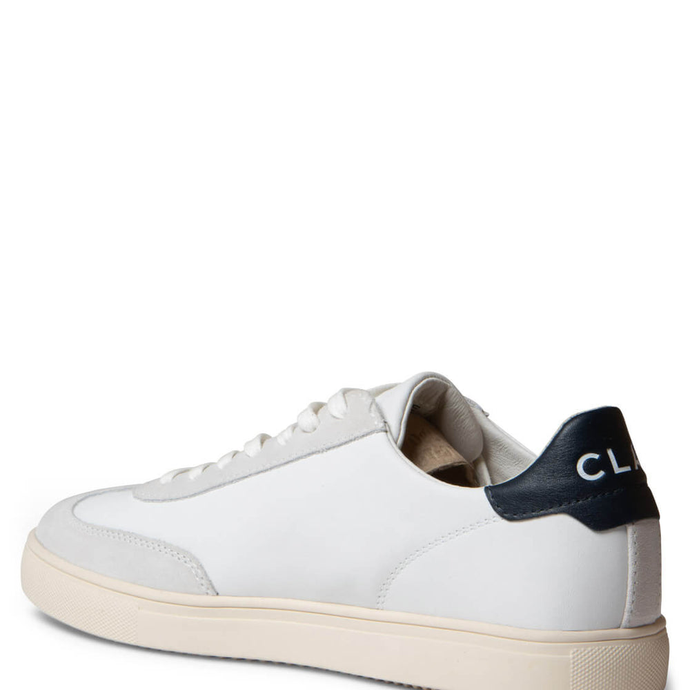 
                      
                        Clae Shoes Deane Leather white navy
                      
                    