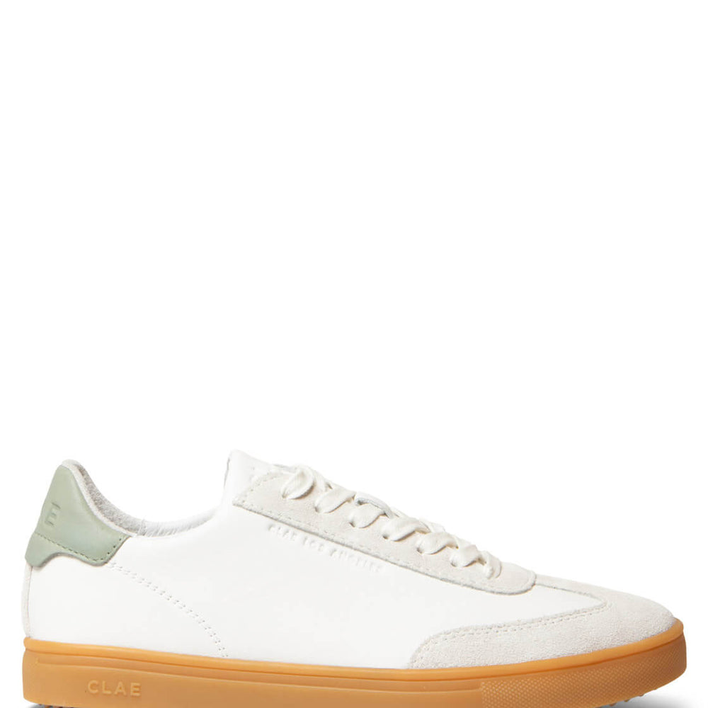 Clae Shoes Deane white tea light gum