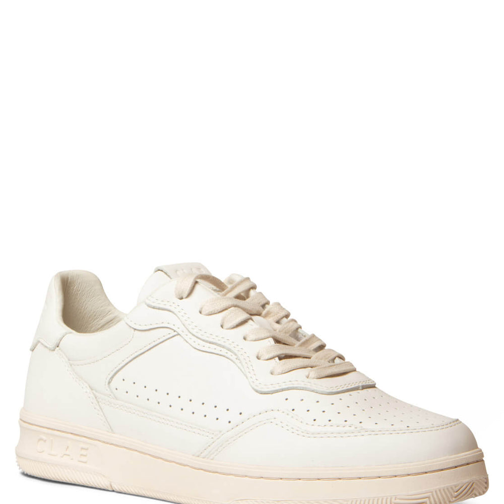 Clae Shoes Haywood Leather beige off white