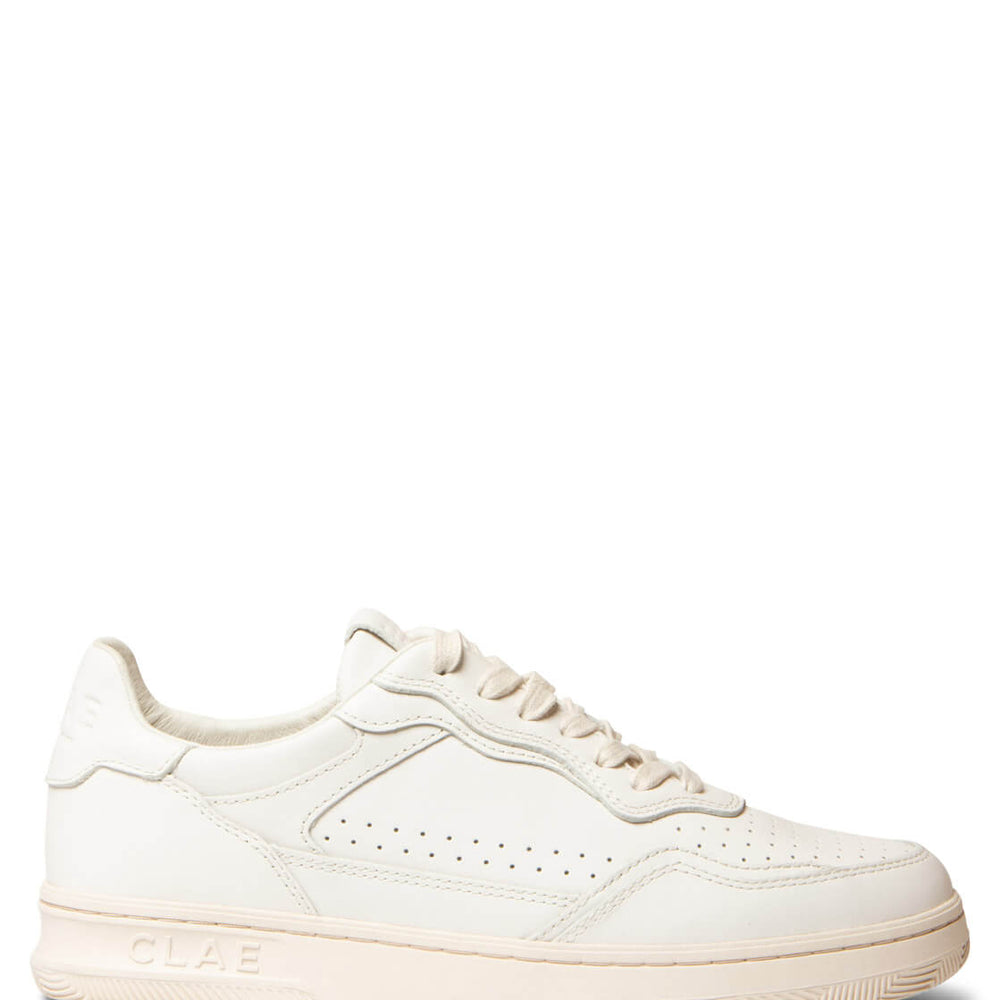 Clae Shoes Haywood Leather beige off white