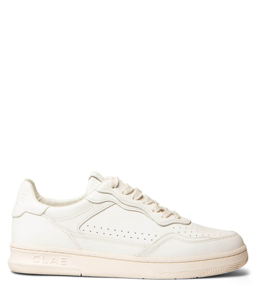 Clae Shoes Haywood Leather beige off white