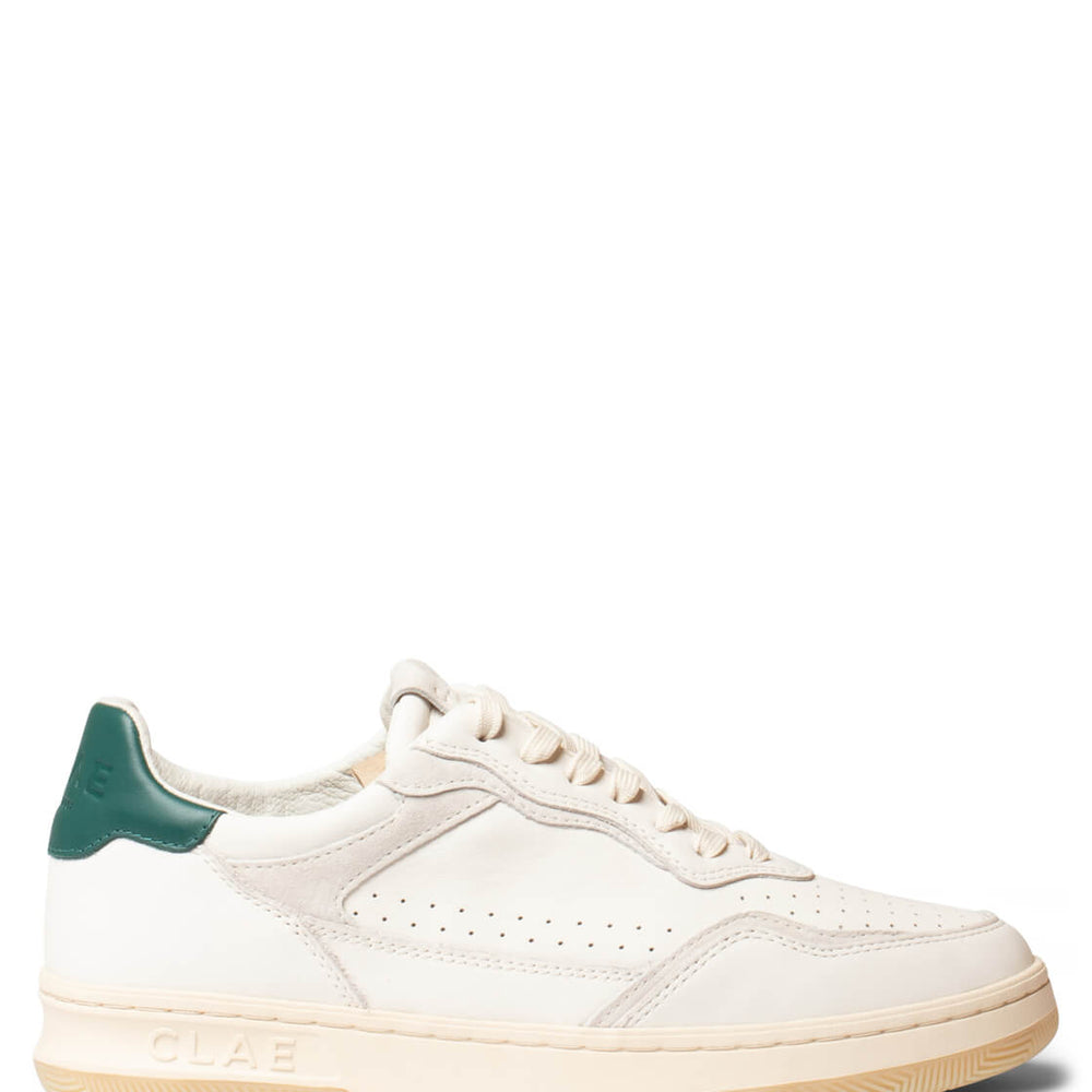 Clae Shoes Haywood Leather beige offwhite botanical garden