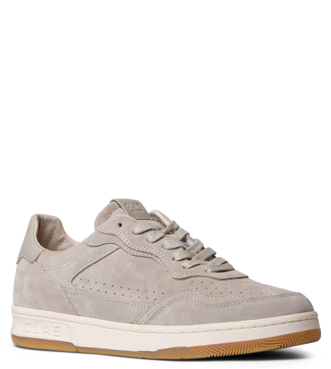 Clae Shoes Haywood grey feather suede