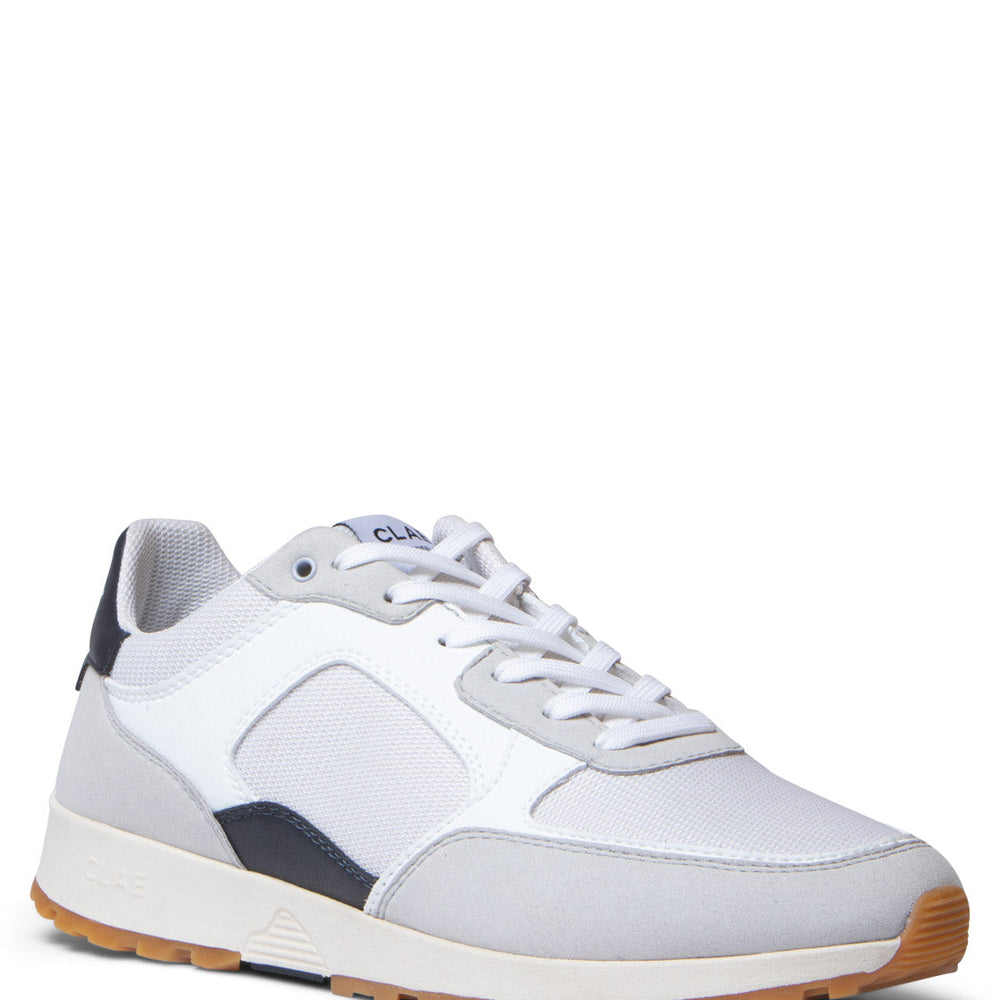 Clae Shoes Joshua grey microchip/white navy
