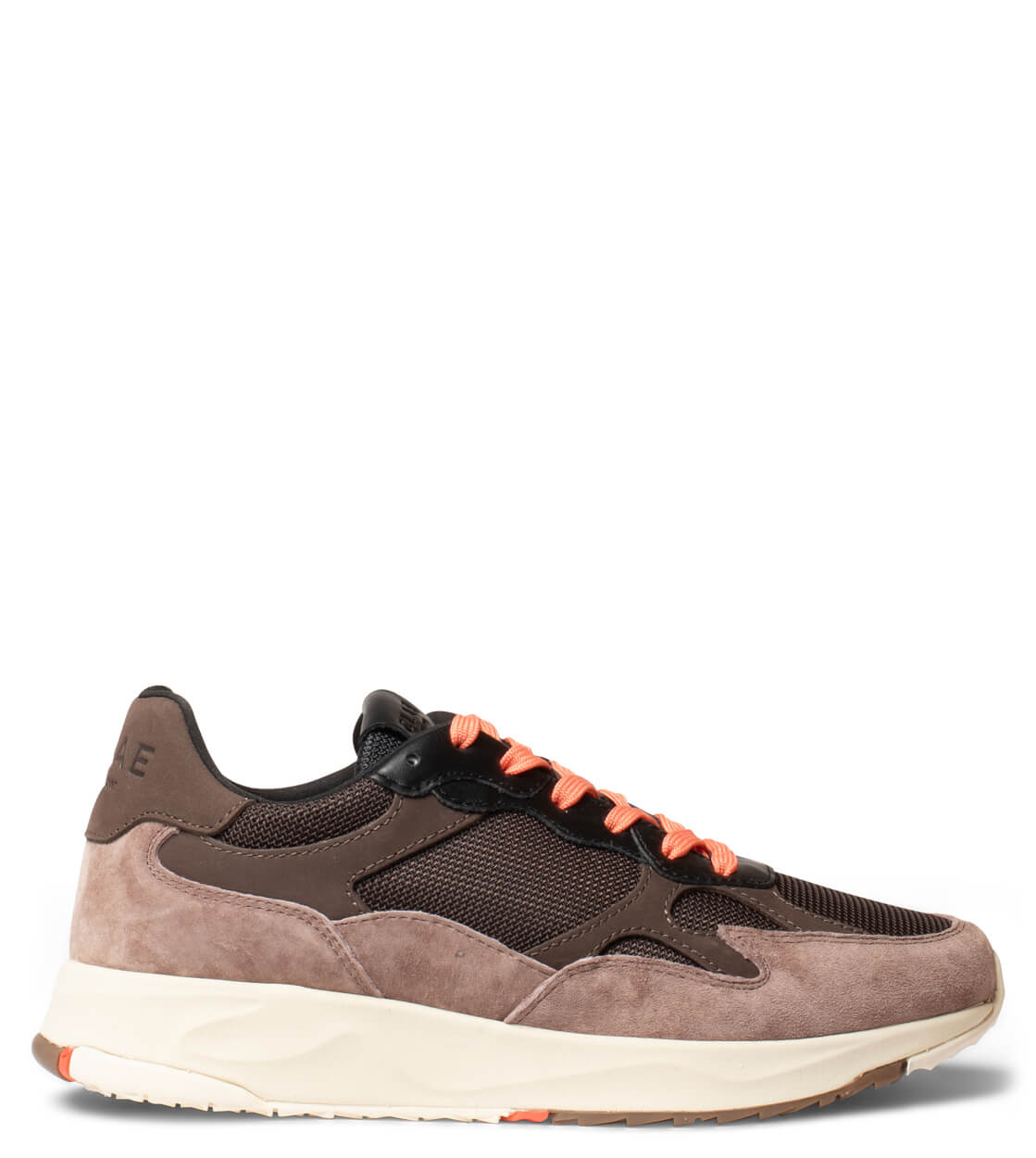 Clae Shoes Zuma Leather brown deep taupe java black camellia