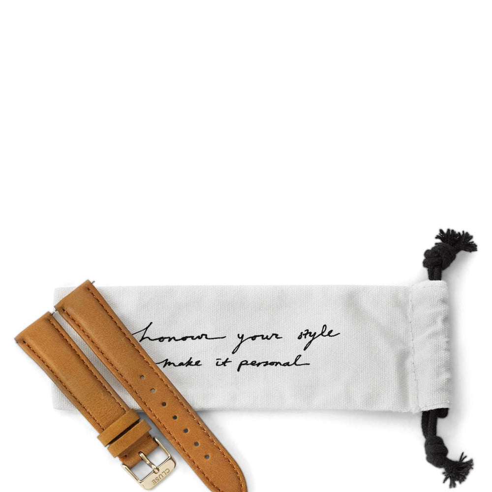 Cluse Strap La Boheme brown caramel/gold