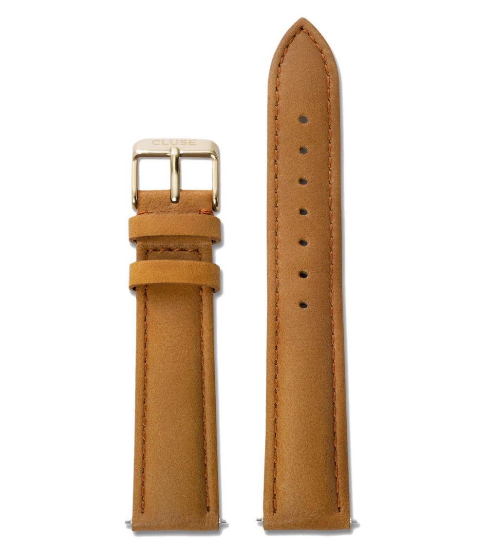 Cluse Strap La Boheme brown caramel/gold