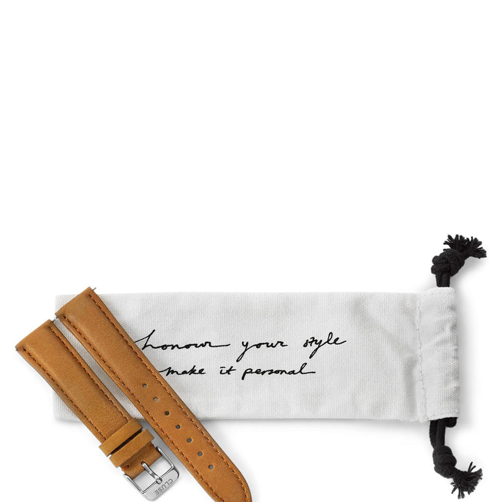 Cluse Strap La Boheme brown caramel/silver