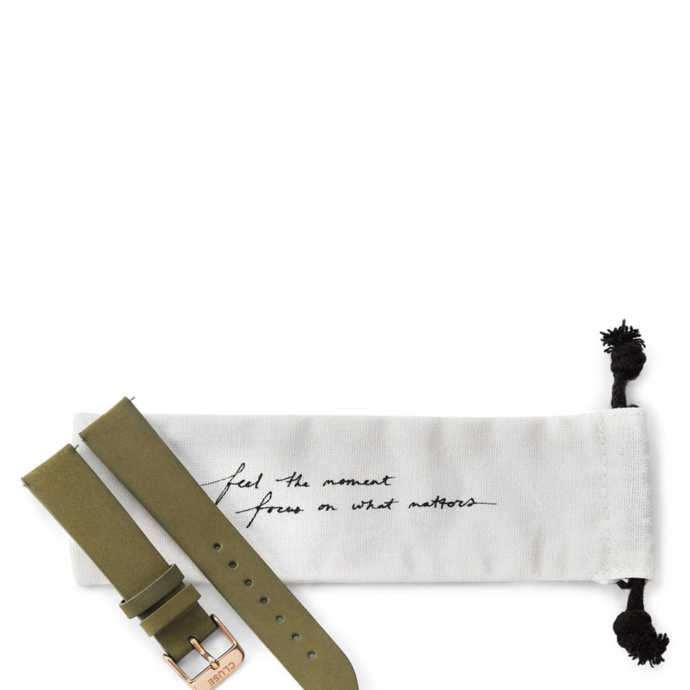 
                      
                        Cluse Strap La Boheme green olive/rose gold
                      
                    
