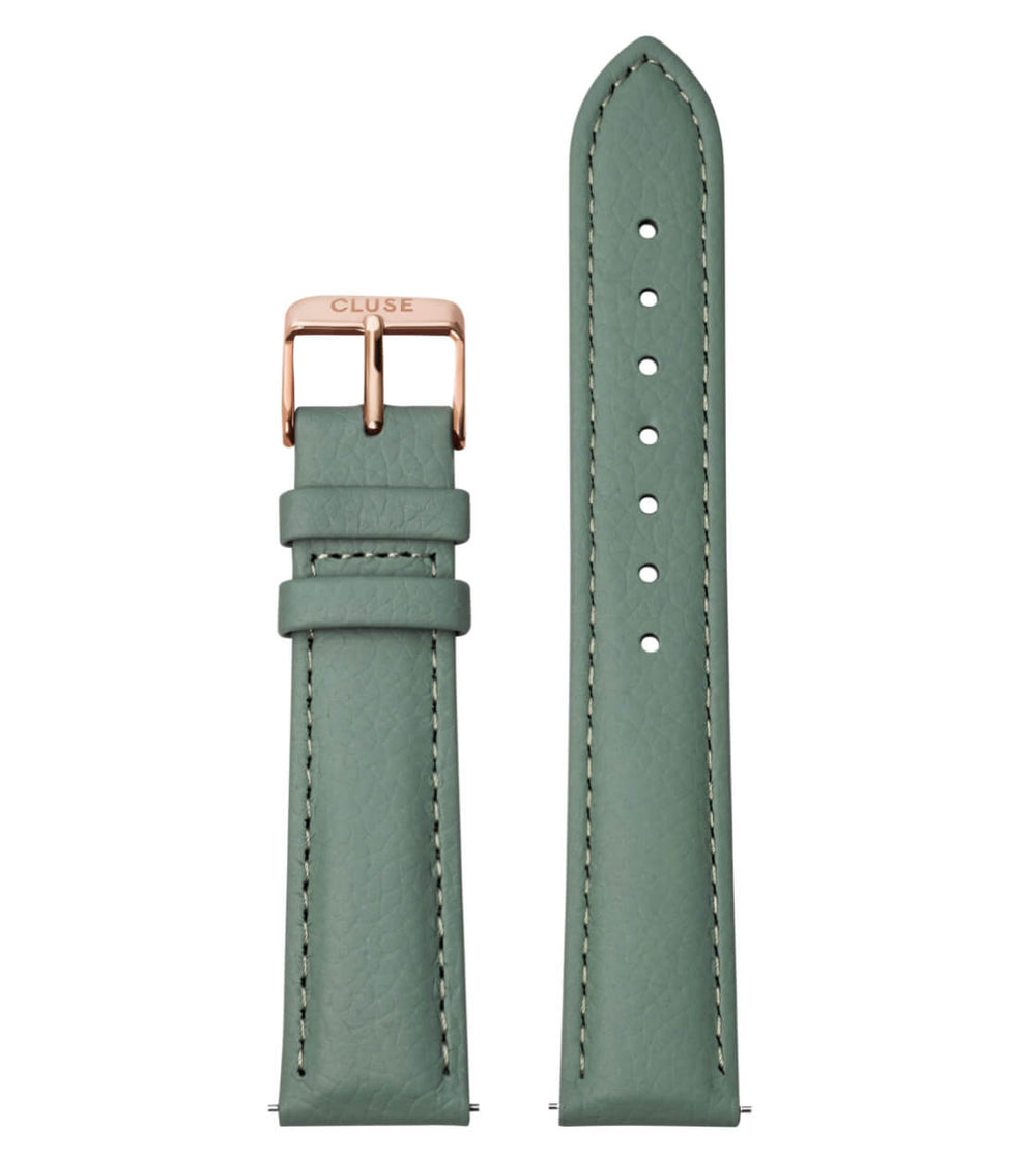 Cluse Strap La Boheme green stone/rose gold
