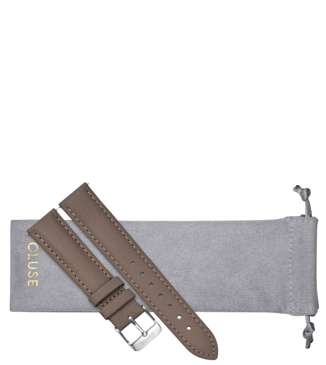 Cluse Strap La Boheme grey taupe/silver