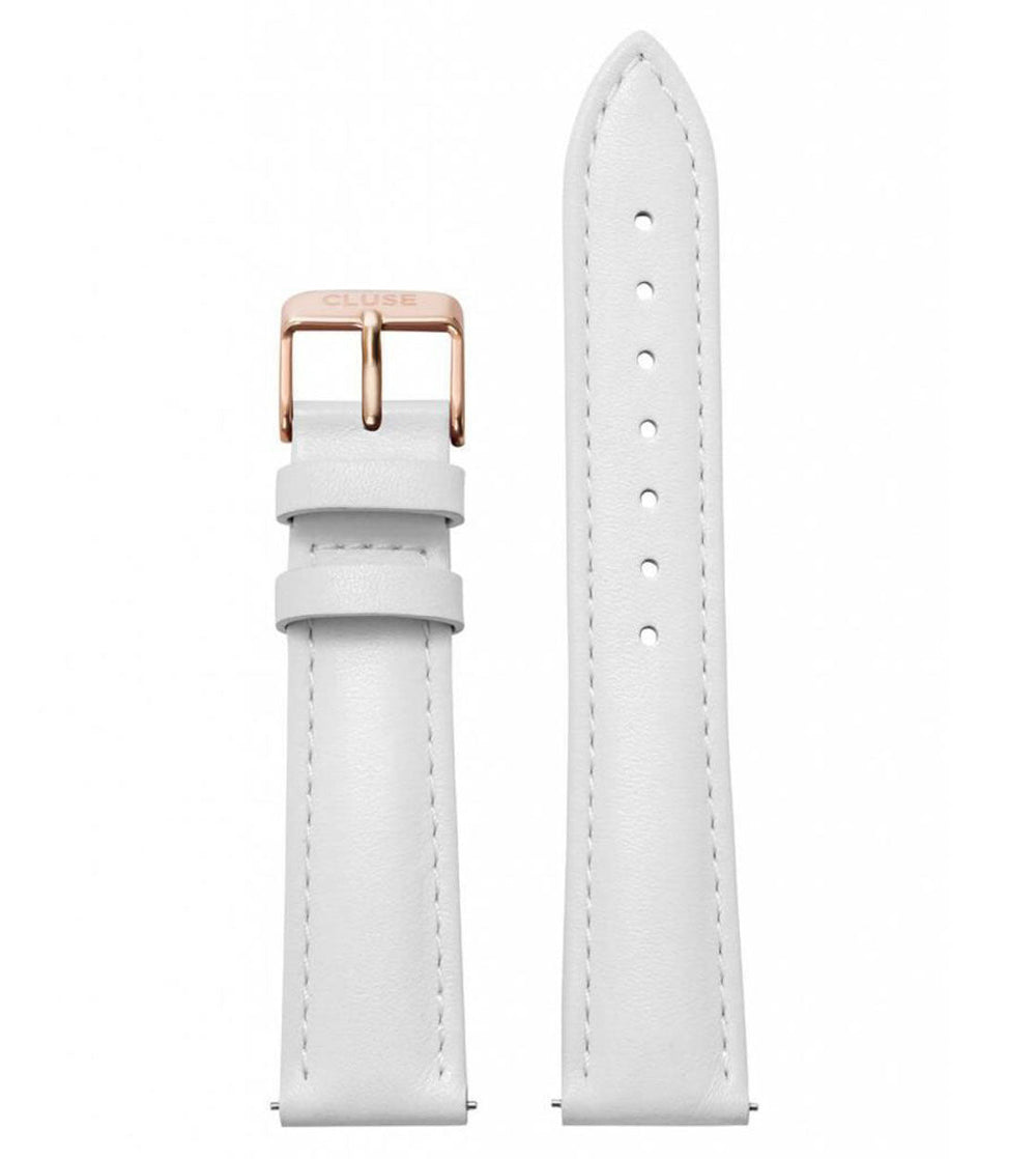 Cluse Strap La Boheme white/rose gold