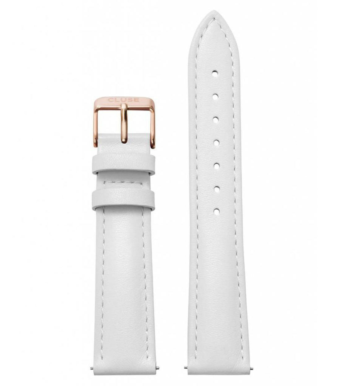 Cluse Strap La Boheme white/rose gold