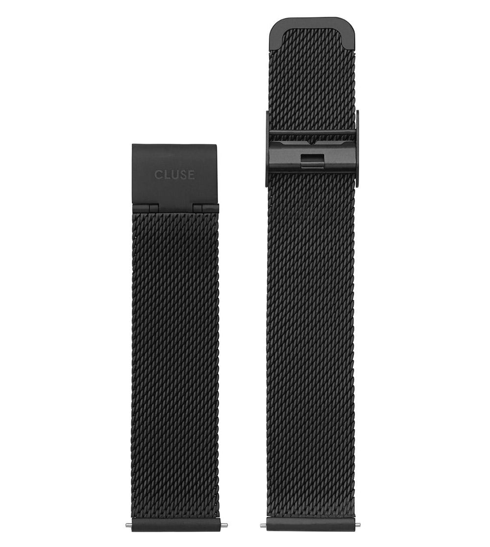 Cluse Strap Minuit Mesh black full