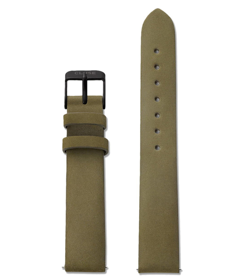 Cluse Strap Minuit green olive/black