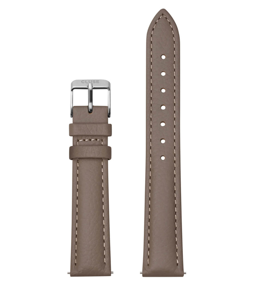 Cluse Strap Minuit grey taupe/silver