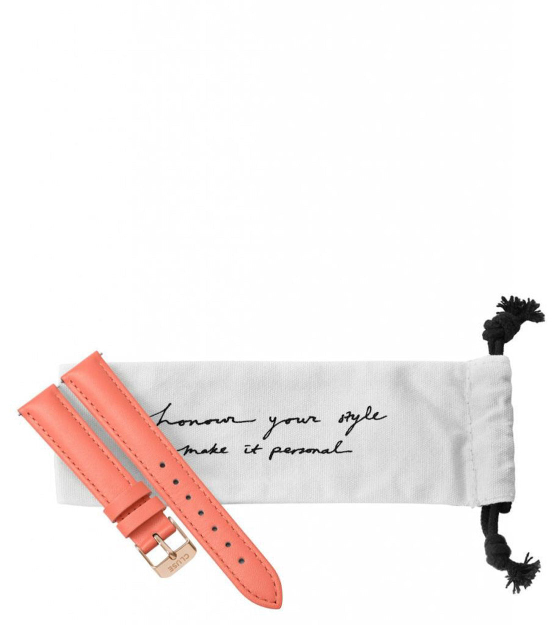 Cluse Strap Minuit orange flamingo/rose gold