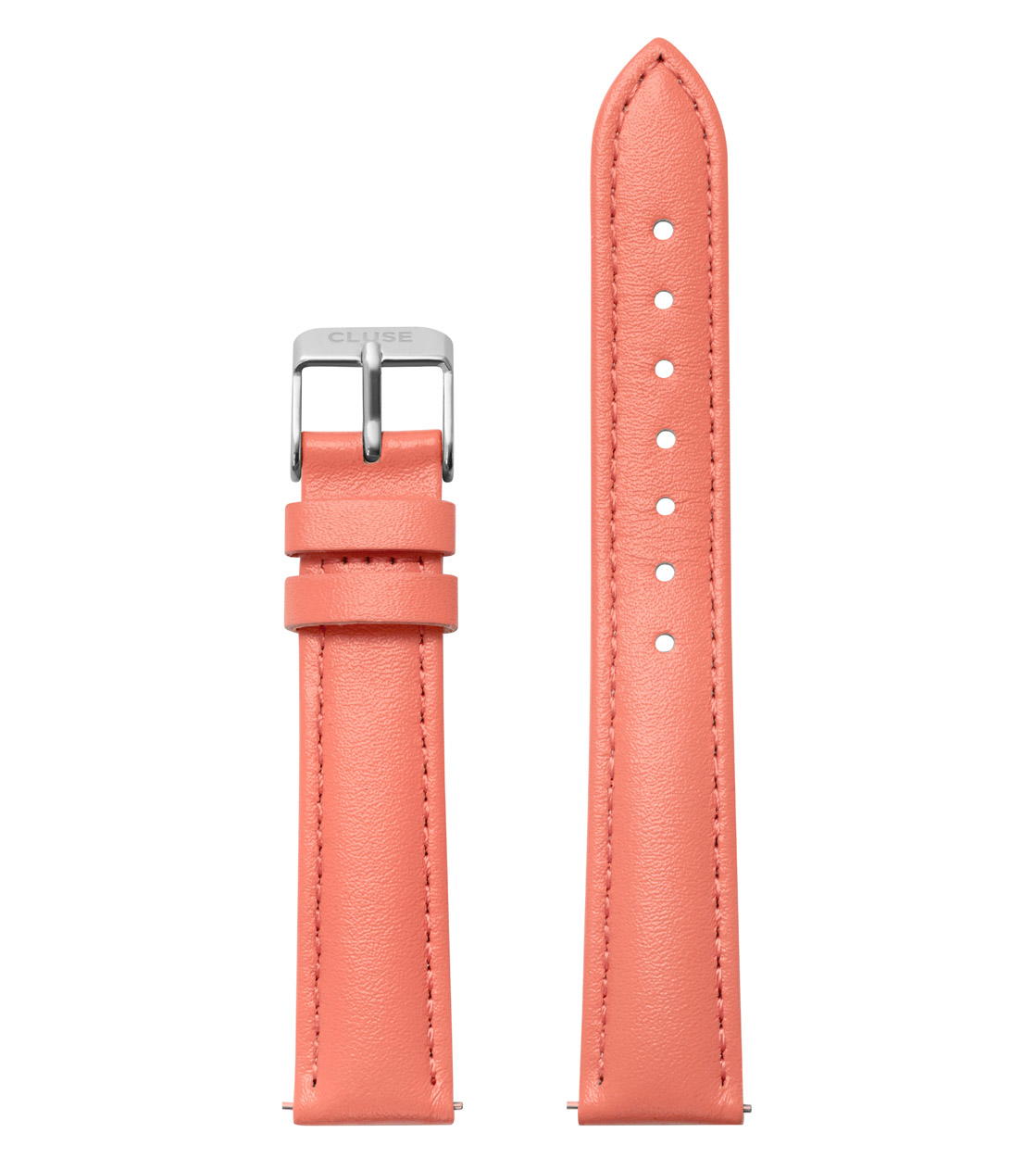 Cluse Strap Minuit orange flamingo/silver