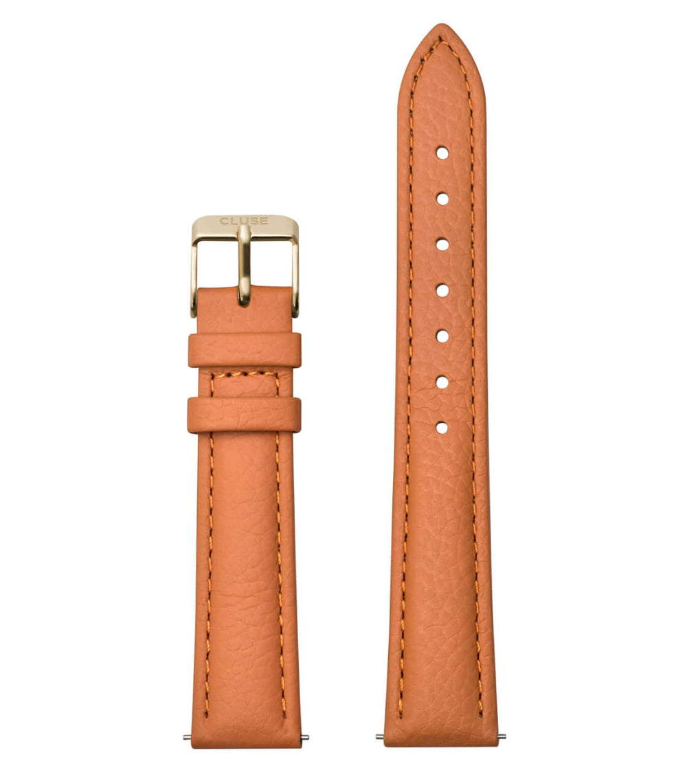 Cluse Strap Minuit orange sunset/gold