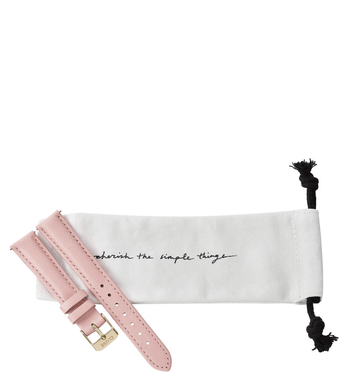 Cluse Strap Minuit pink/gold