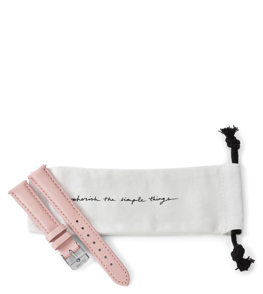 Cluse Strap Minuit pink/silver