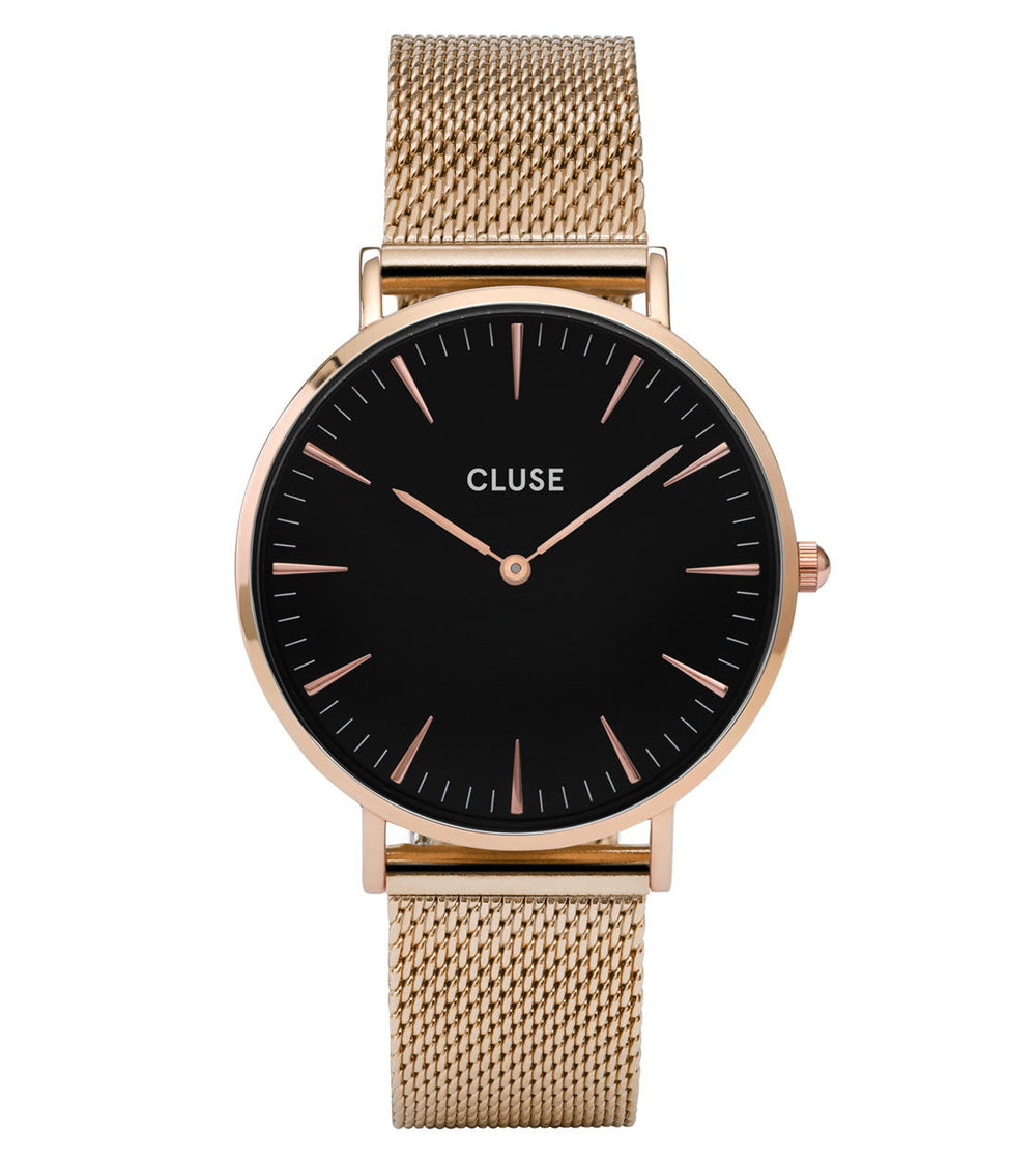 Cluse Watch La Boheme Mesh rose gold/black