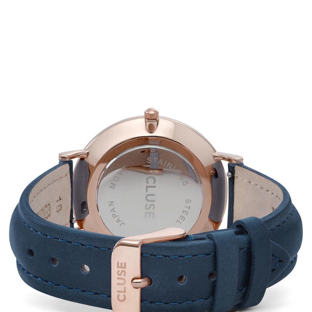 
                      
                        Cluse Watch La Boheme blue petrol/black rose gold
                      
                    