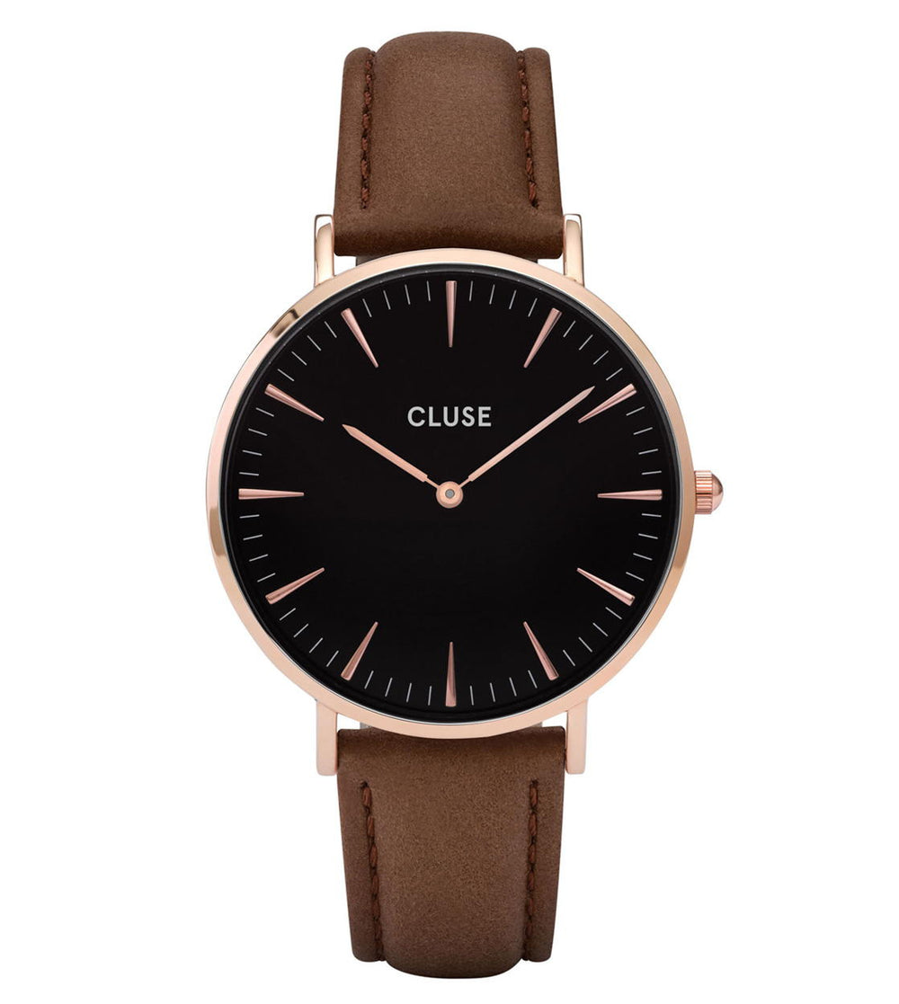 Cluse Watch La Boheme brown/black rose gold