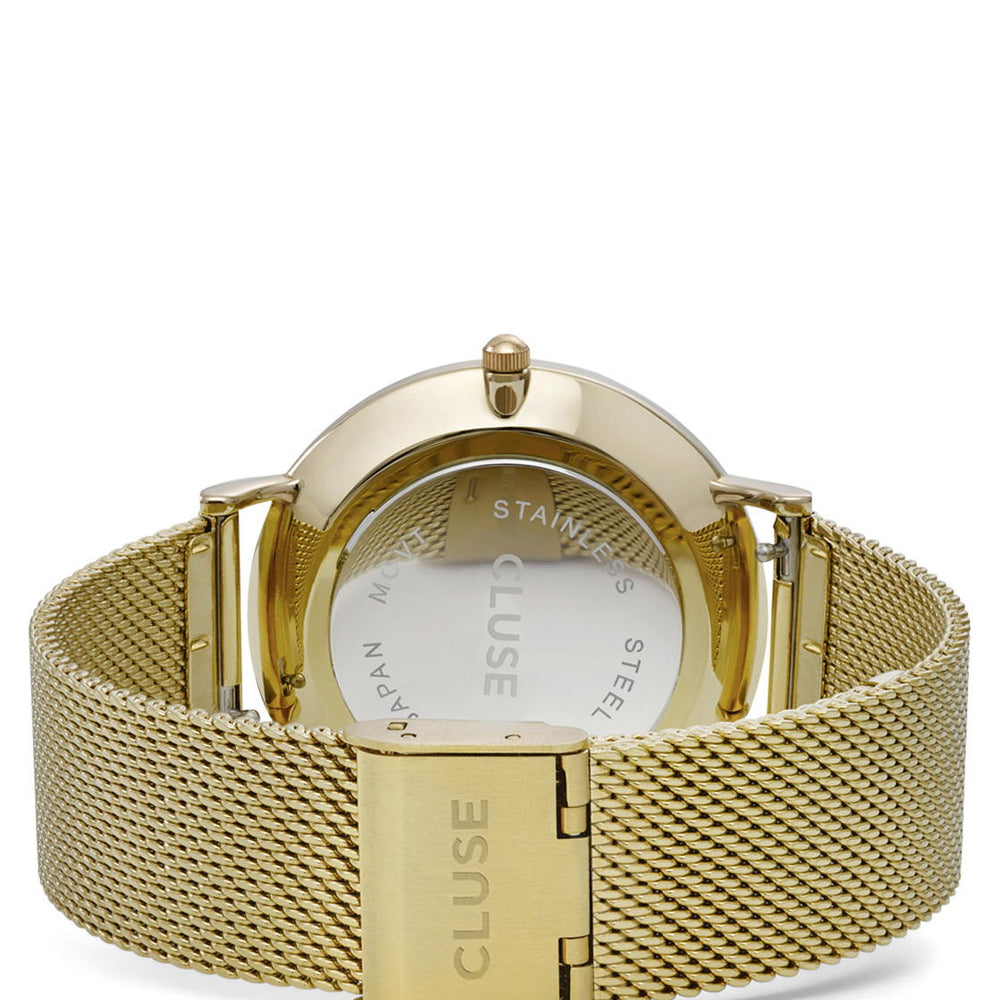 
                      
                        Cluse Watch La Boheme gold/black mesh
                      
                    