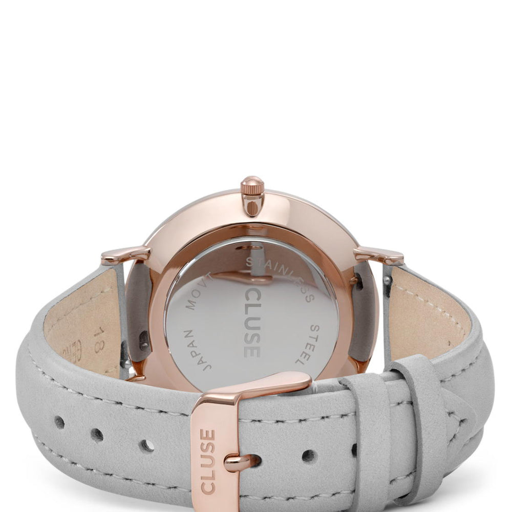 
                      
                        Cluse Watch La Boheme grey/black rose gold
                      
                    