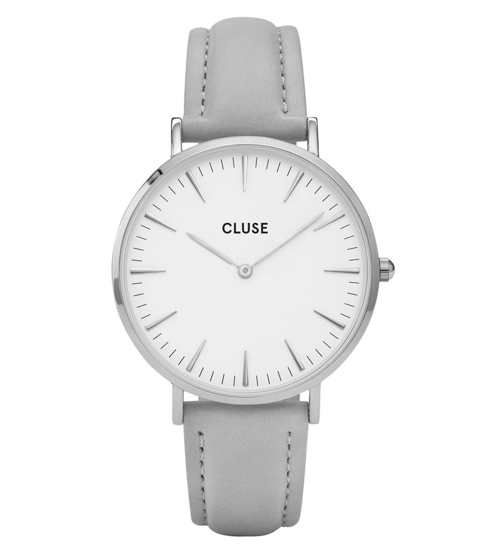 Cluse Watch La Boheme grey/white silver
