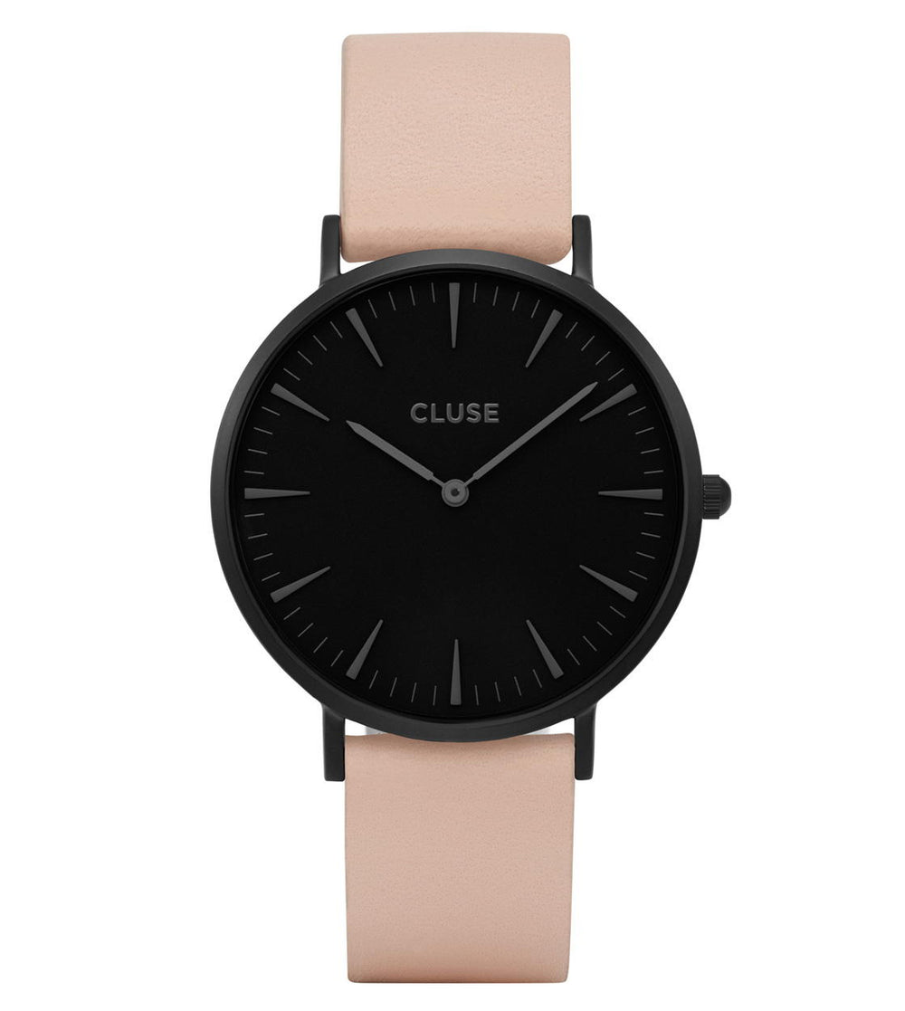 Cluse Watch La Boheme pink nude/black full