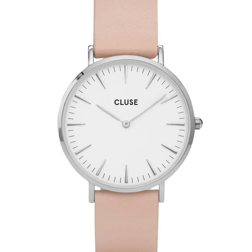 
                      
                        Cluse Watch La Boheme pink nude/white silver
                      
                    