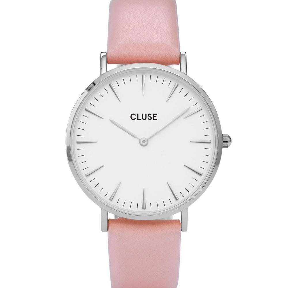 
                      
                        Cluse Watch La Boheme pink/white silver
                      
                    