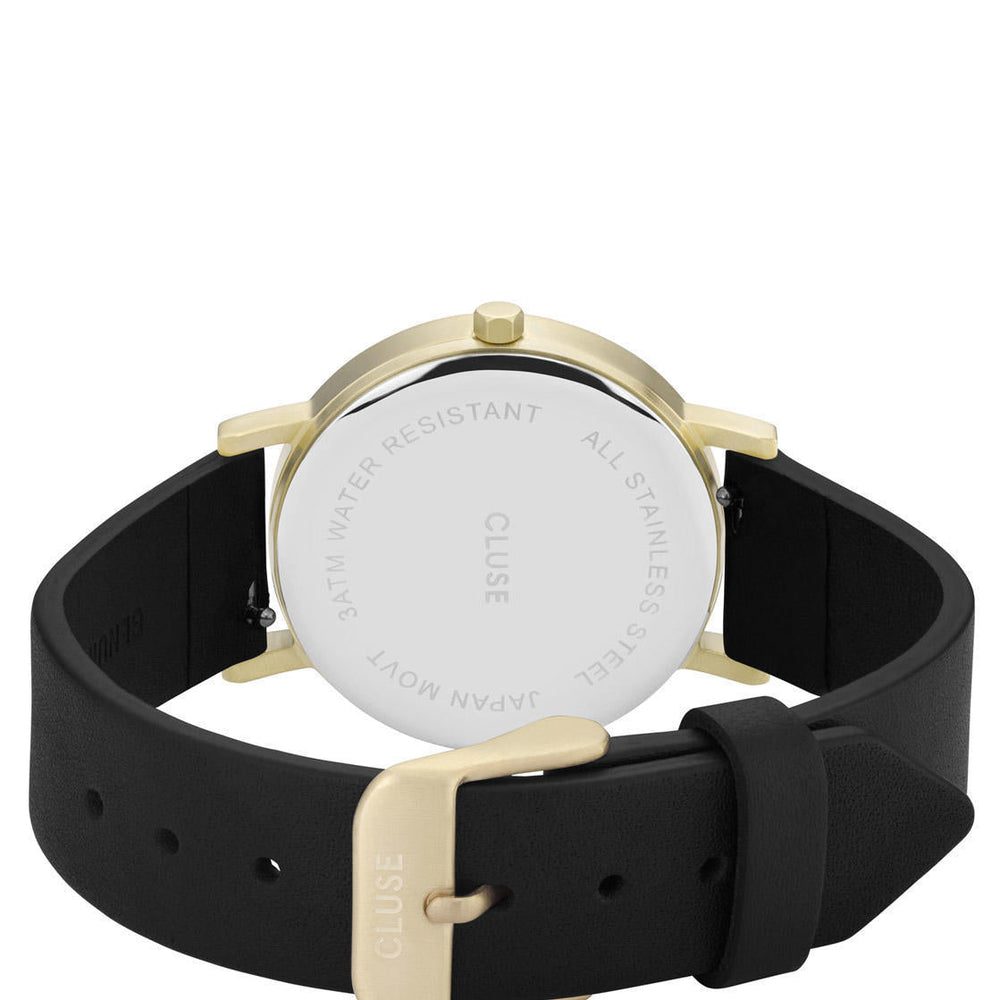 Cluse Watch La Roche Petite black/black marble gold
