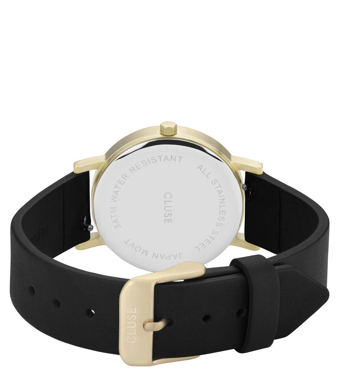 Cluse Watch La Roche Petite black/black marble gold