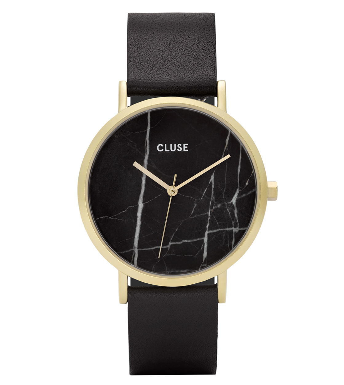 Cluse Watch La Roche black/black marble gold