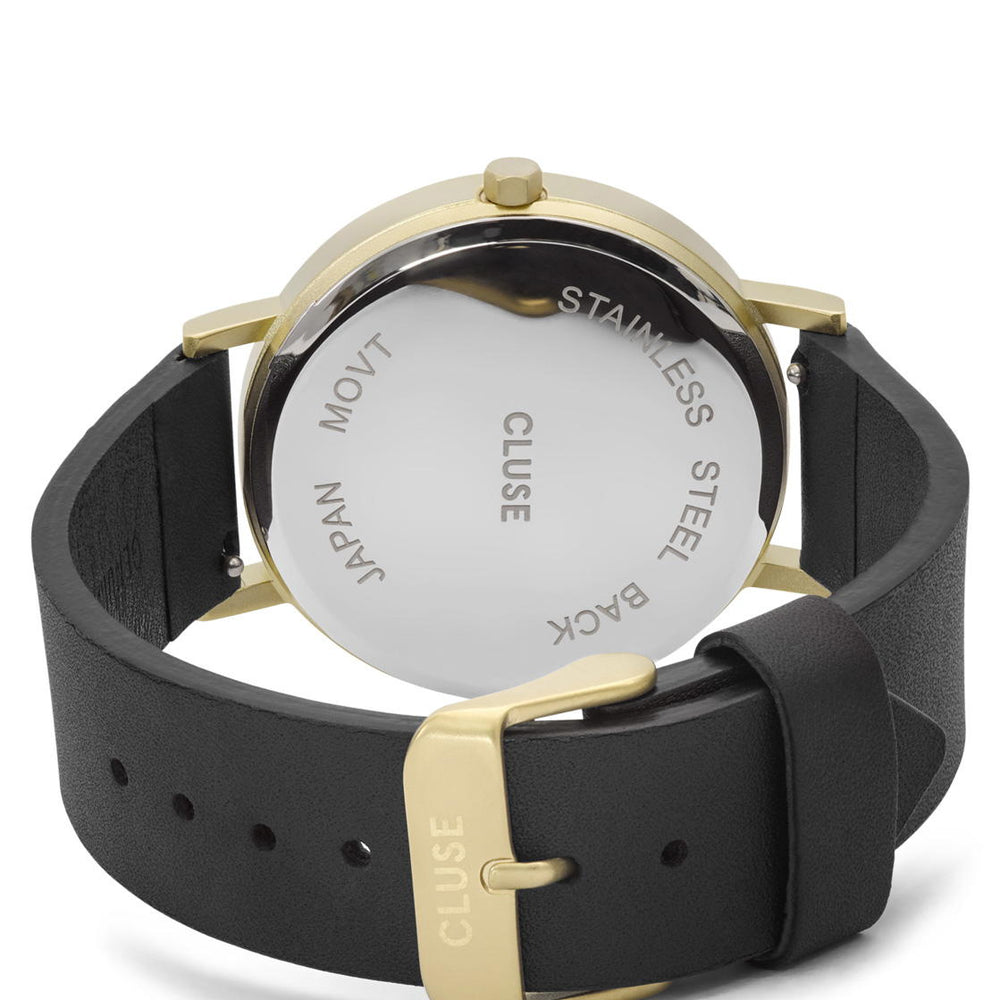 Cluse Watch La Roche black/white marble gold