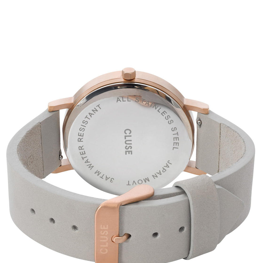 Cluse Watch La Roche grey/black marble rosegold