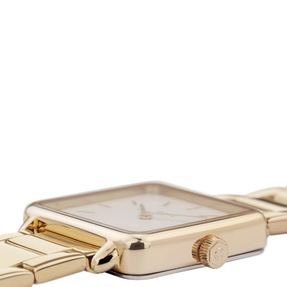 
                      
                        Cluse Watch La Tetragone 3-Link gold/white pearl
                      
                    
