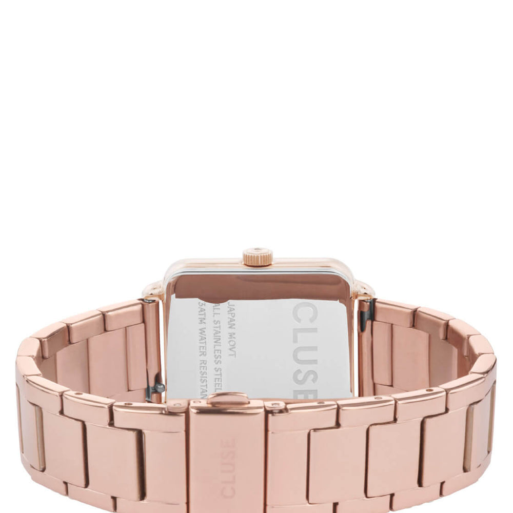 
                      
                        Cluse Watch La Tetragone 3-Link rose gold/white pearl
                      
                    