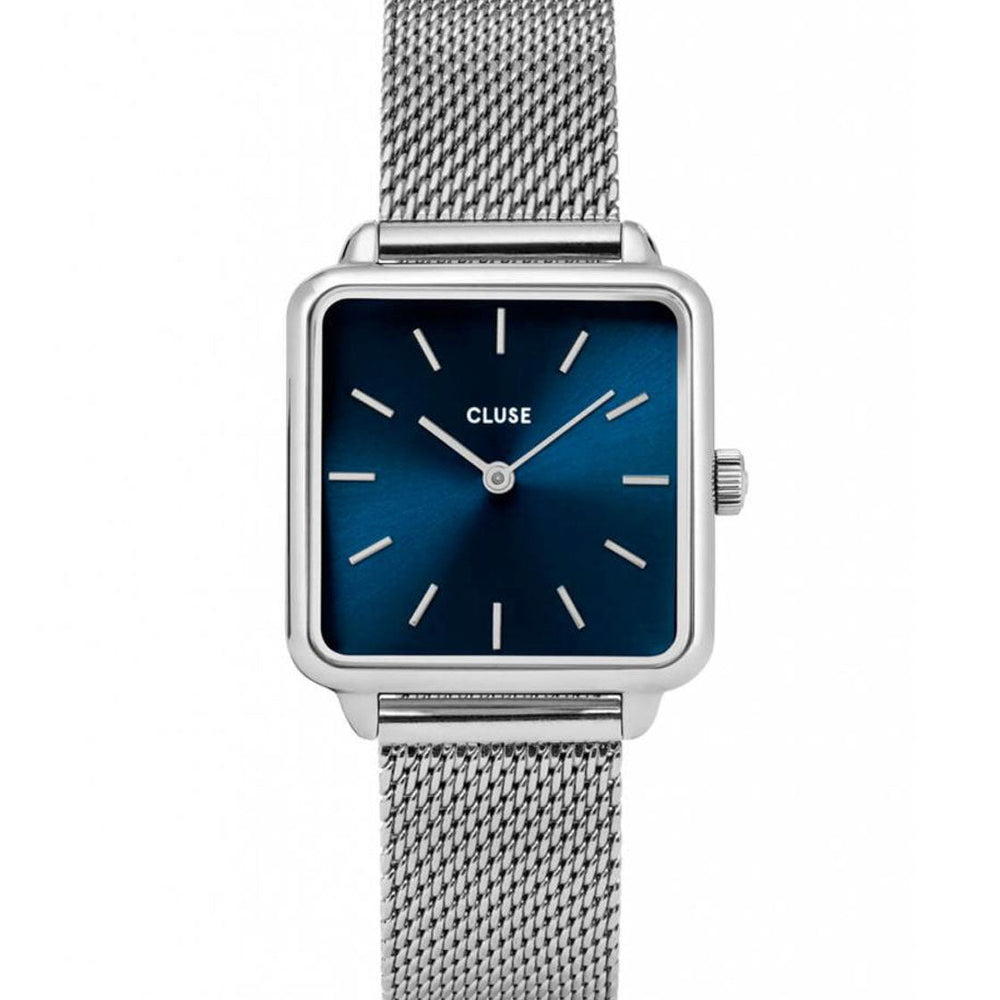 
                      
                        Cluse Watch La Tetragone Mesh silver/marine blue silver
                      
                    