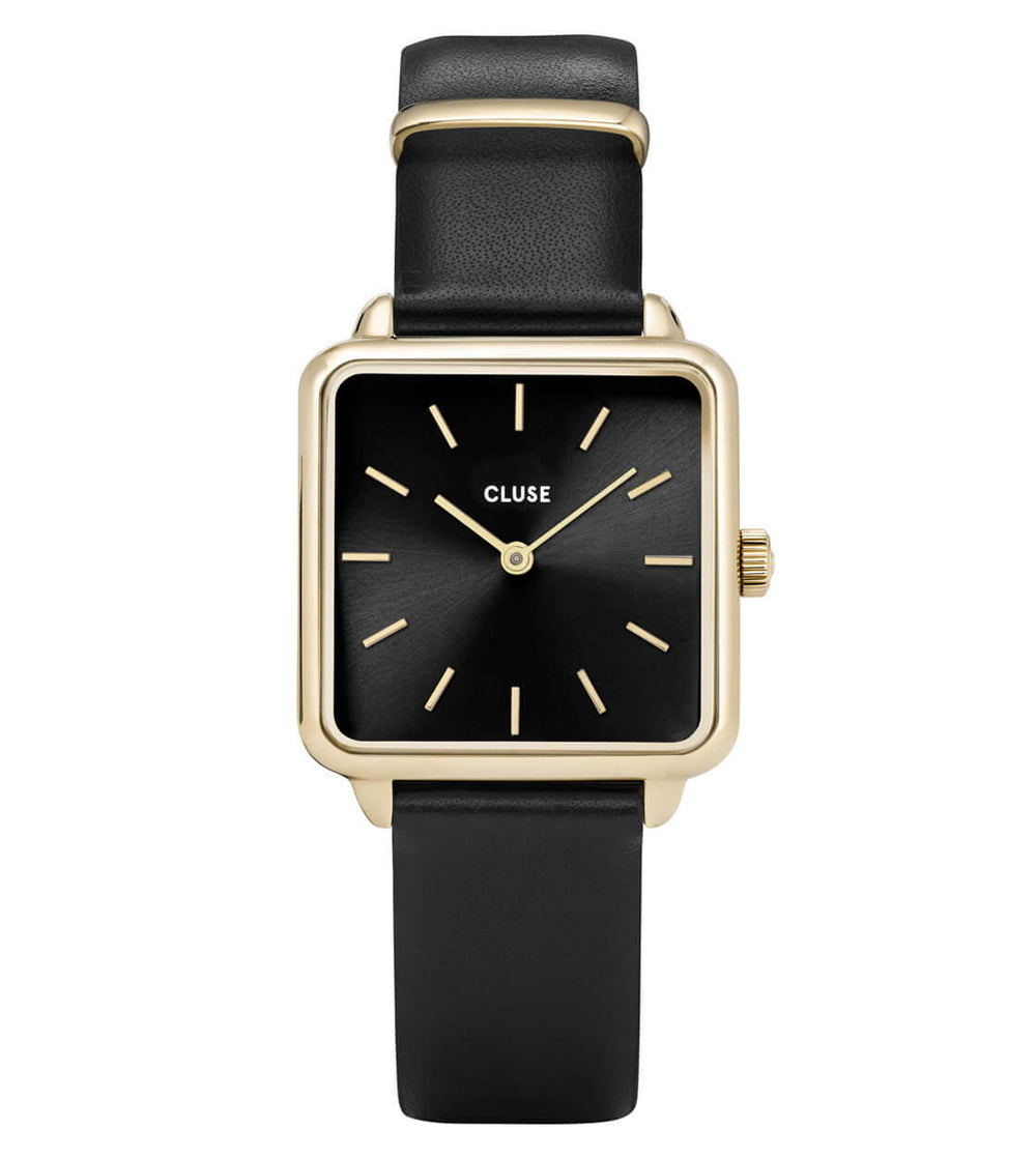 Cluse Watch La Tetragone black/black gold