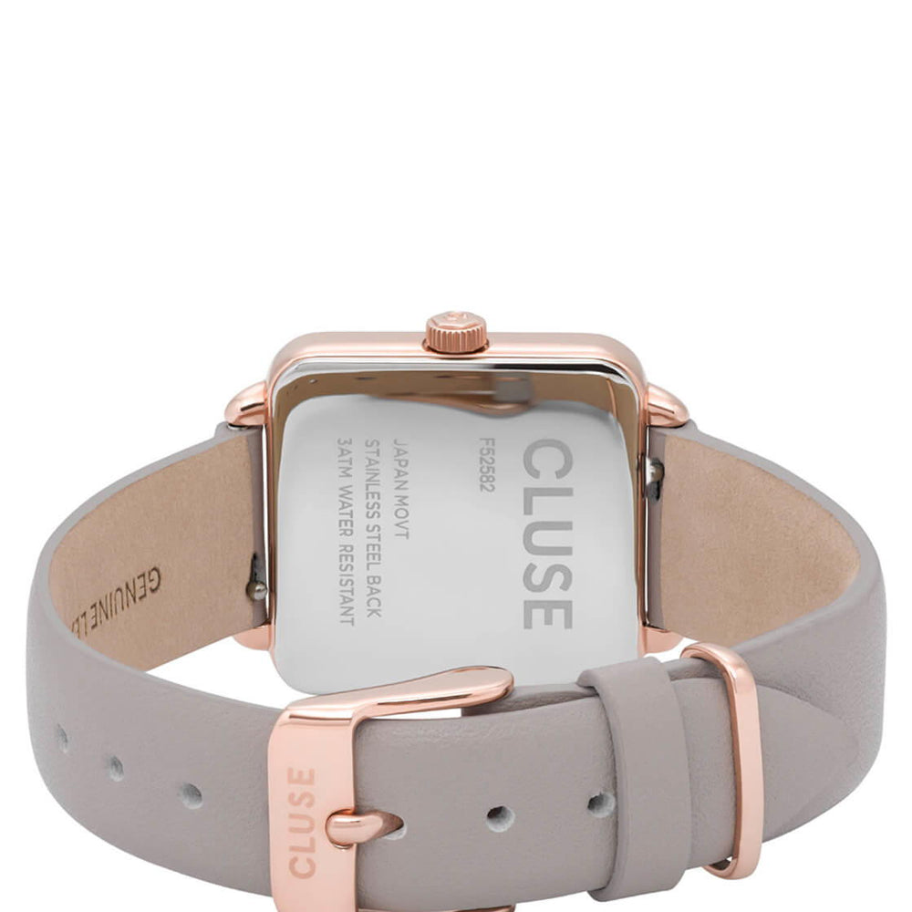 
                      
                        Cluse Watch La Tetragone grey/white rose gold
                      
                    