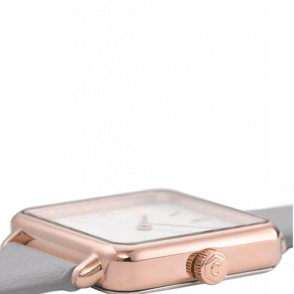 
                      
                        Cluse Watch La Tetragone grey/white rose gold
                      
                    